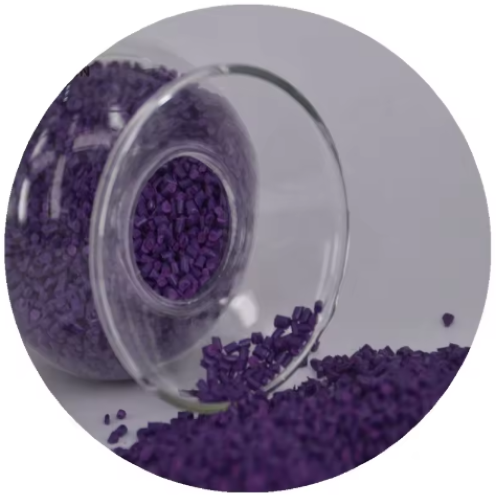 Purple masterbatch